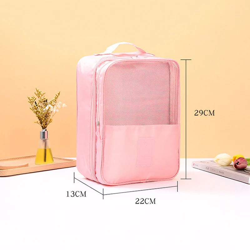 High Quality Portable Travel Shoe Bag Underwear Clothes Bags Shoe Organizer Storage Bag Multifunction Travel Accessories QXL