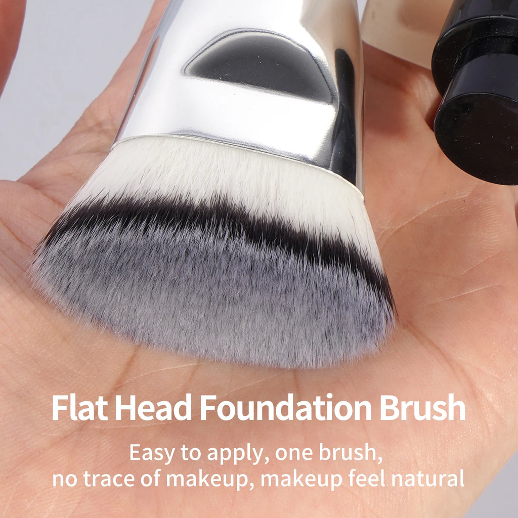 MAANGE 4-Pc Makeup Brush Set | Foundation & Blush Kit Makeup Brush Set QXL