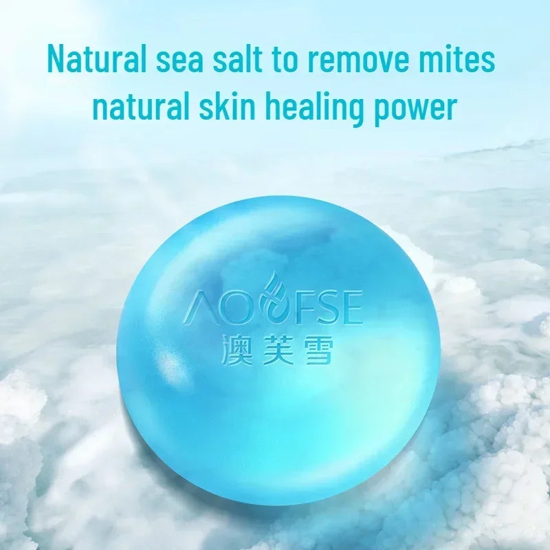 Sea Salt Handmade Essential Oil Cleansing Bar Soap Handmade Bar Soap QXL