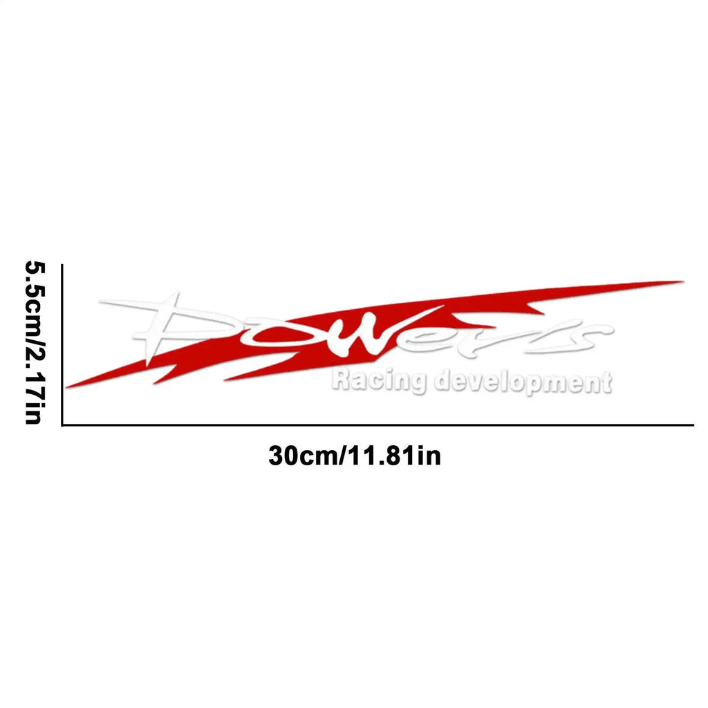 Reflective Sport Car Decal Sticker | Waterproof DIY Auto Body Car Decal Sticker QXL