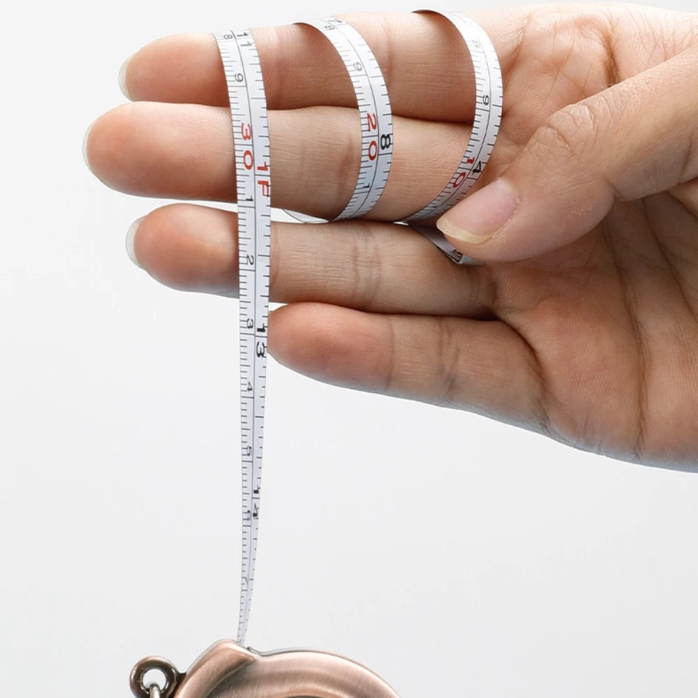 Mini Keychain Tape Measure 2M | Portable Stainless Steel Keychain Tape Measure QXL