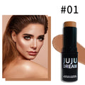 Dual-Tone Highlighter & Contour Cream Stick | Blush Concealer Highlighter Contour Stick QXL 01