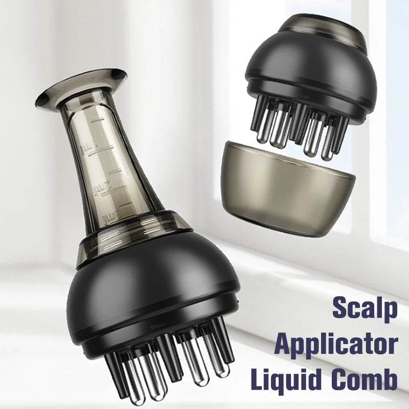 Scalp Applicator Massage Comb for Serum & Oil | Root Tool Scalp Applicator Comb QXL