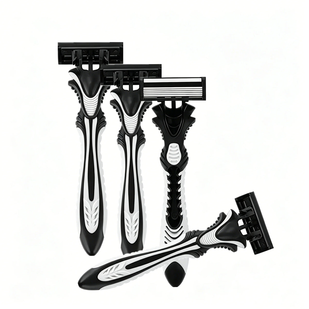 Men's 3-Piece Razor Set | 5 Safety & Straight Blades Men's Razor Set QXL