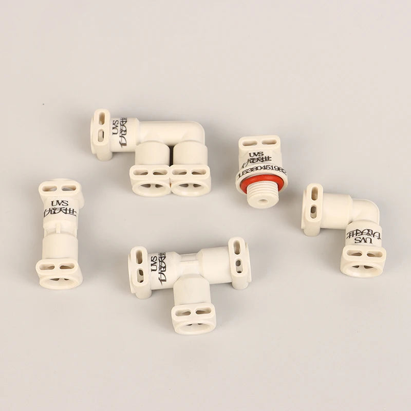 Coffee Machine Connector – Straight, L, T & 3-Way Interface Parts Coffee Machine Parts QXL
