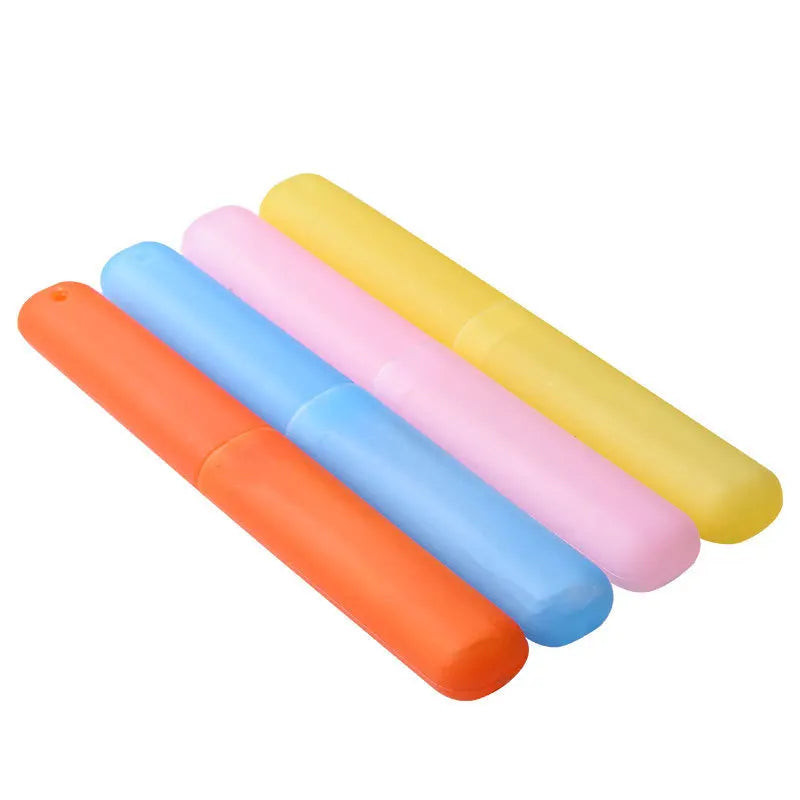 Travel Toothbrush Case | Dustproof Protective Cover Box Toothbrush Travel Case QXL