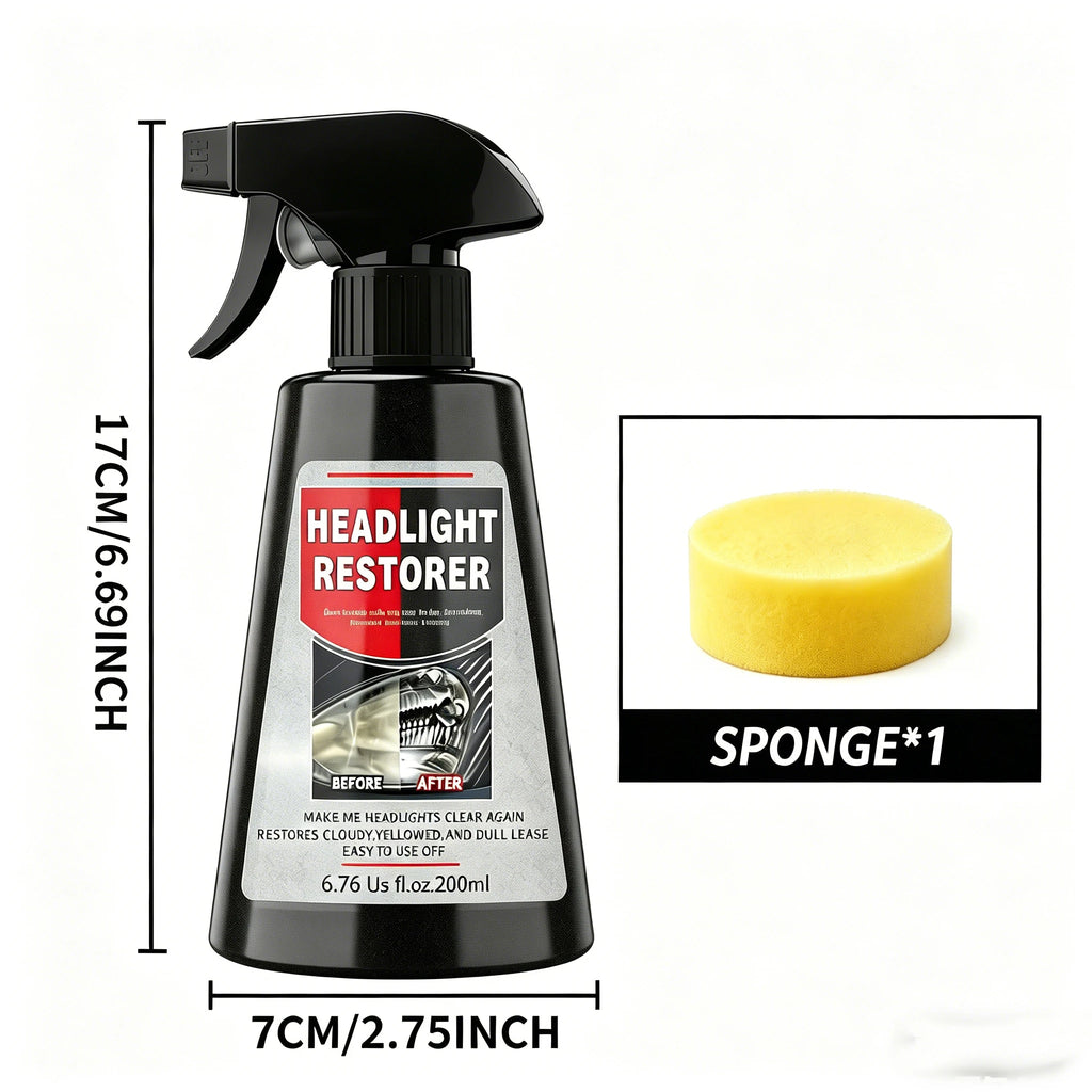 Headlight Restorer Spray – Clear Cloudy & Yellowed Lenses Headlight Restorer Spray QXL Default Title