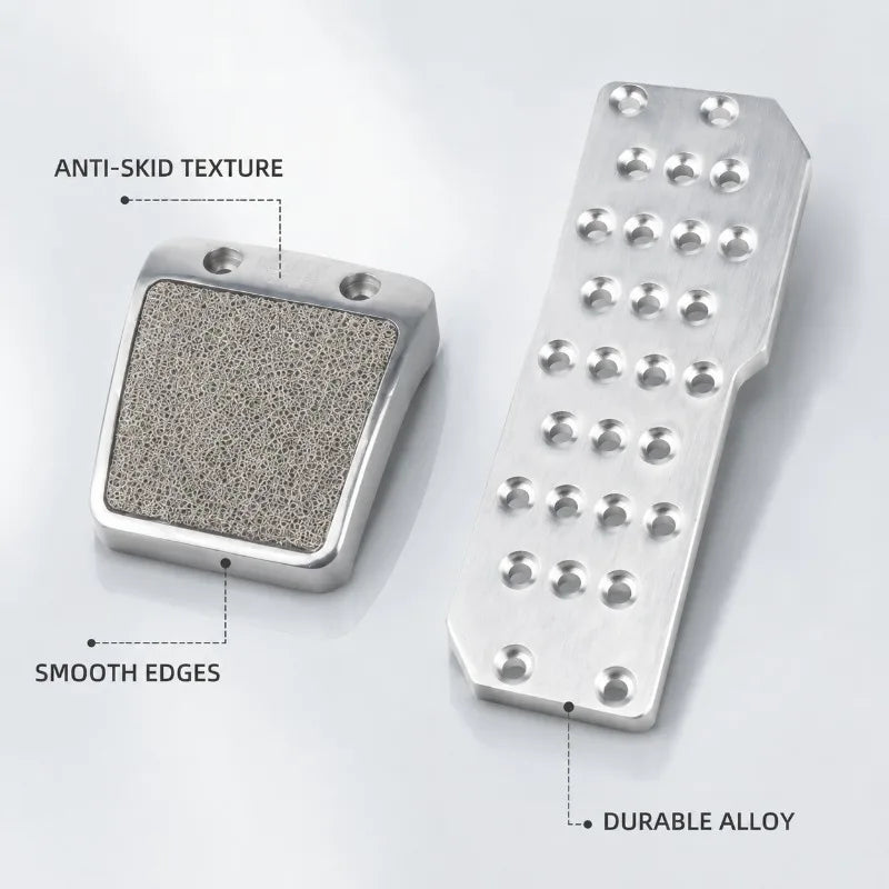 Aluminum Sport Pedal Cover Set – Honda Civic & Fit | Anti-Slip Car Pedal Cover Set QXL