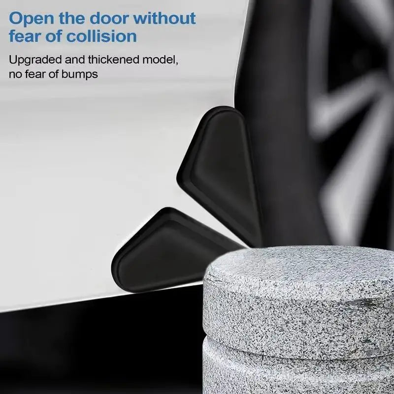 Car Door Corner Protectors | Silicone Anti-Collision Covers 2/4 Pk Car Door Protector QXL