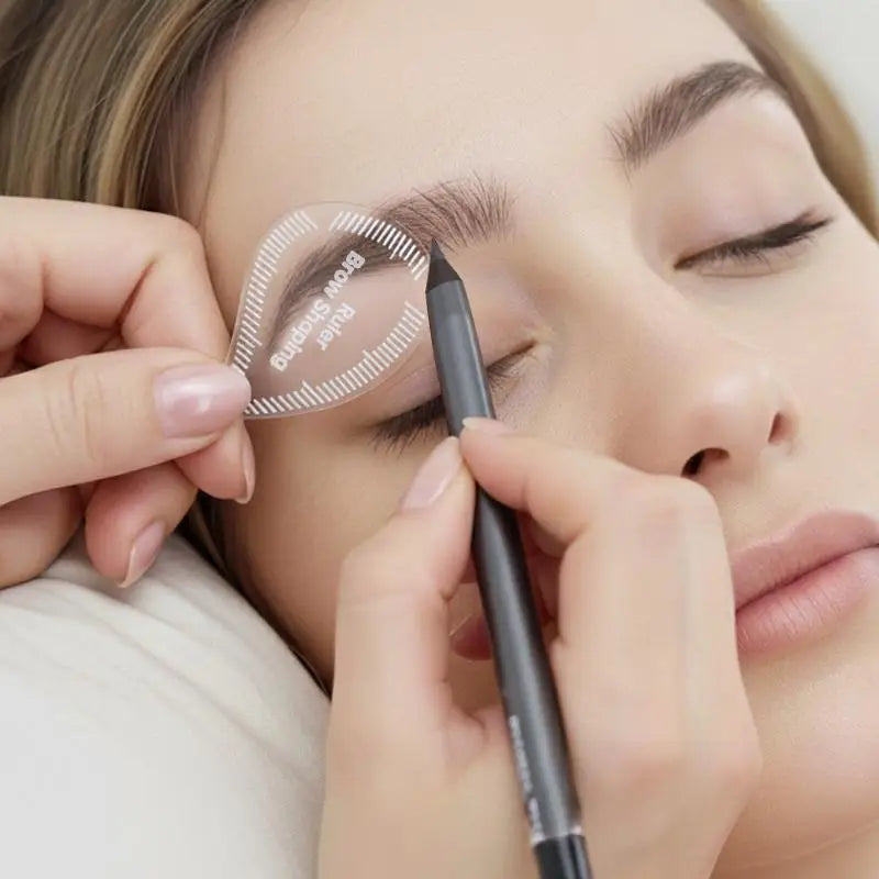 Teardrop Arch Brow Mapping Ruler | PMU Eyebrow Stencil Tool Eyebrow Mapping Tool QXL