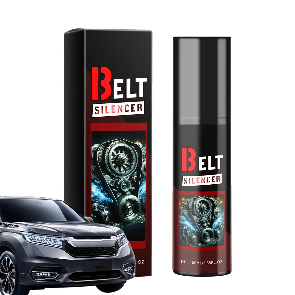 Car Engine Belt Dressing Spray 100ml | Quiets & Extends Belt Life Belt Dressing Spray QXL