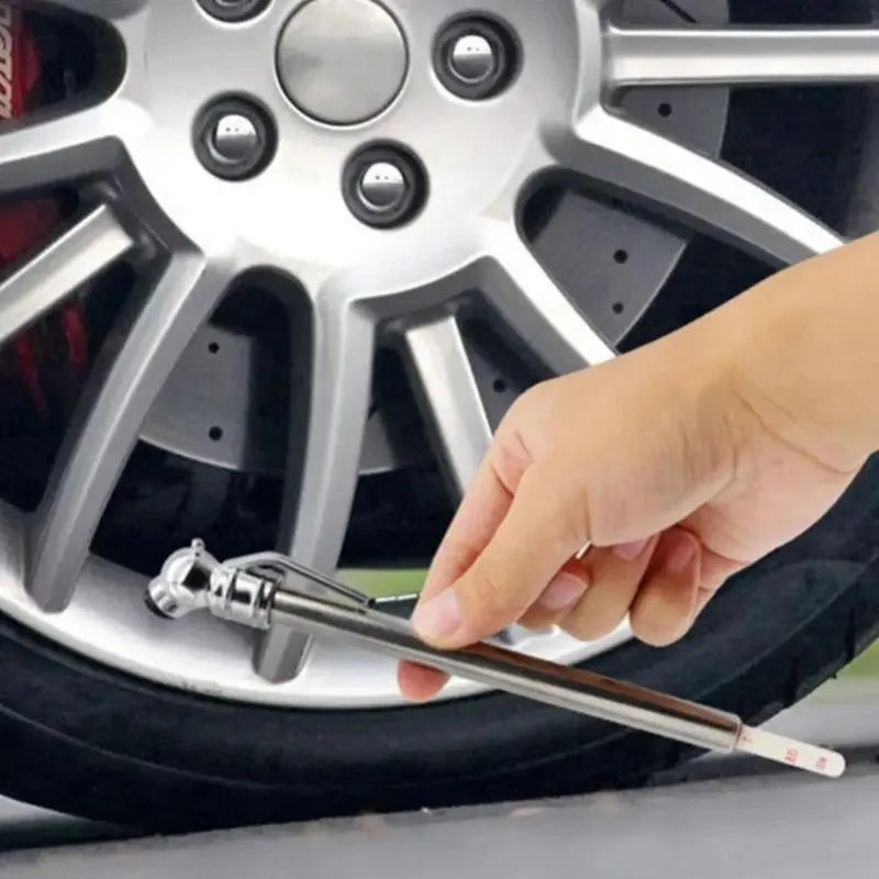 Portable Pen Tyre Pressure Gauge 5–50 PSI | QXL Tyre Pressure Gauge QXL