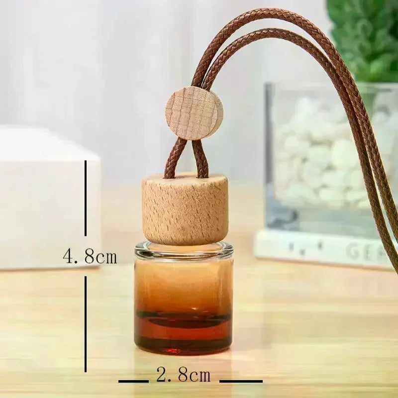 YOVIP Mini Glass Pendant Bottle – Car & Home Essential Oil Diffuser Fragrance Pendant Bottle QXL