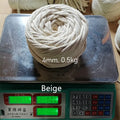 100% Pure Cotton Rope 1–6mm | Natural Macramé & Craft Cord Cotton Craft Cord QXL Y15 China Mainland