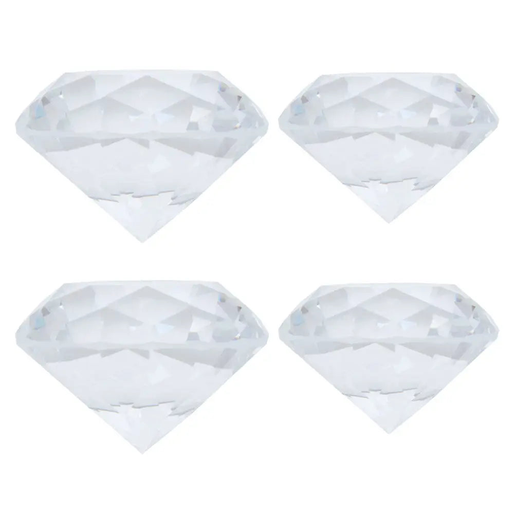 4-Pack Crystal Diamond Nail Art Display Props | Photo Decor Nail Art Display Prop QXL