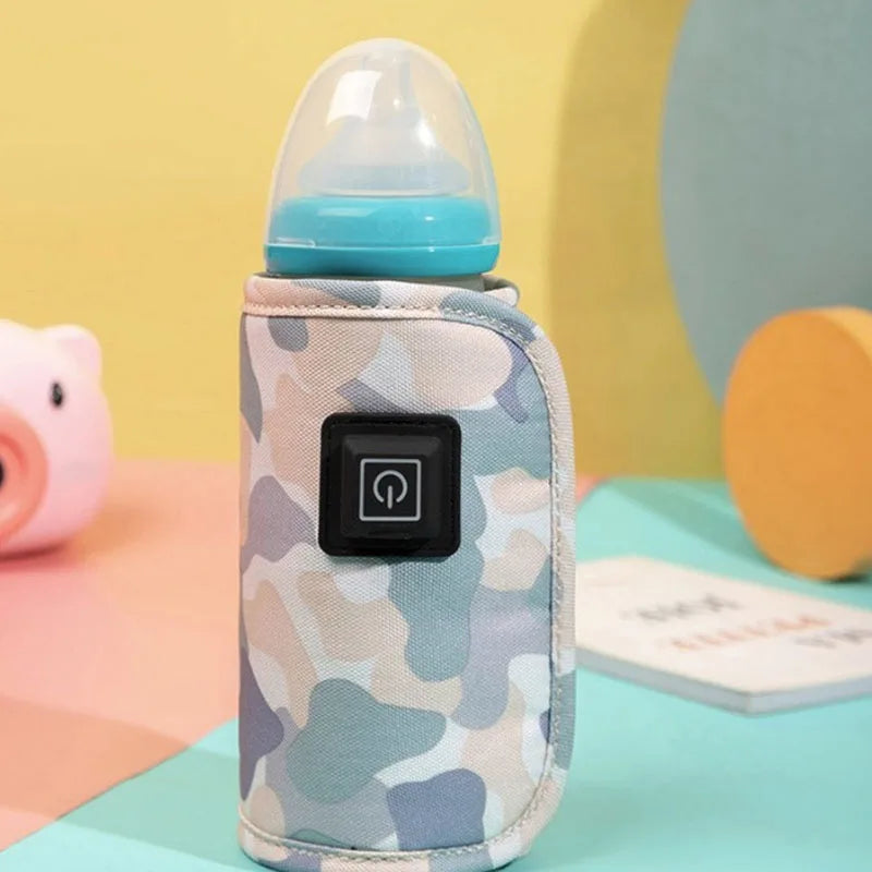 VVOCCI USB Baby Bottle Warmer Bag | Portable Travel Milk Heater Baby Bottle Warmer QXL