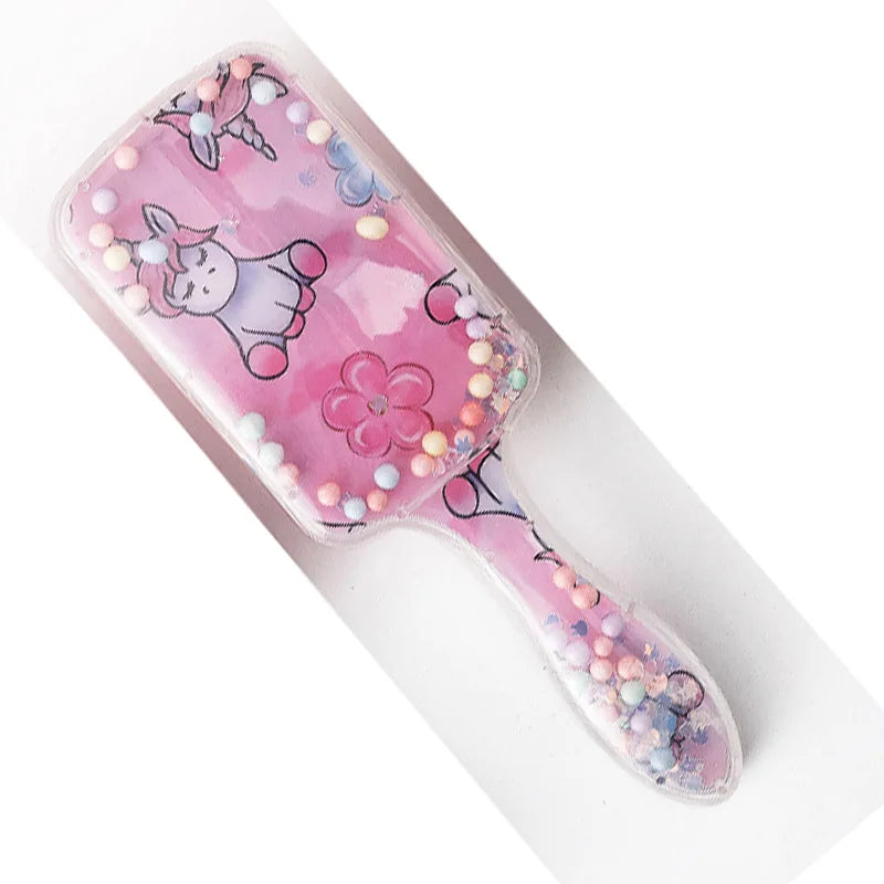 Unicorn Magic Detangling Massage Hair Brush – Anti-Static Detangling Hair Brush QXL