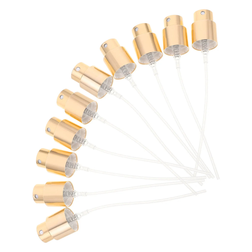 10-Pack Fine Mist Perfume Spray Pump Tops | 15mm Replacement Spray Pump Replacement QXL