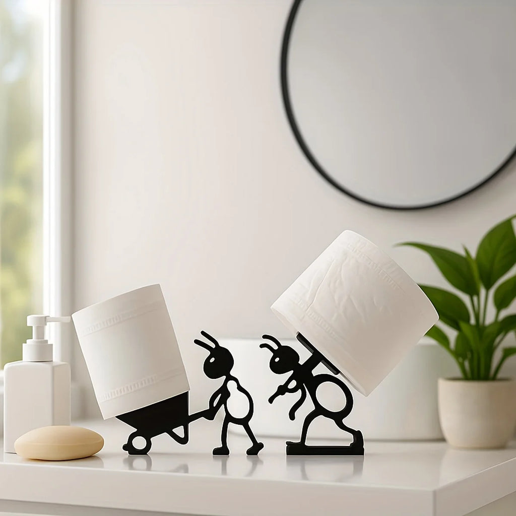 Cute Ant Cart Toilet Paper Holder | Novelty Home Décor Novelty Paper Holder QXL