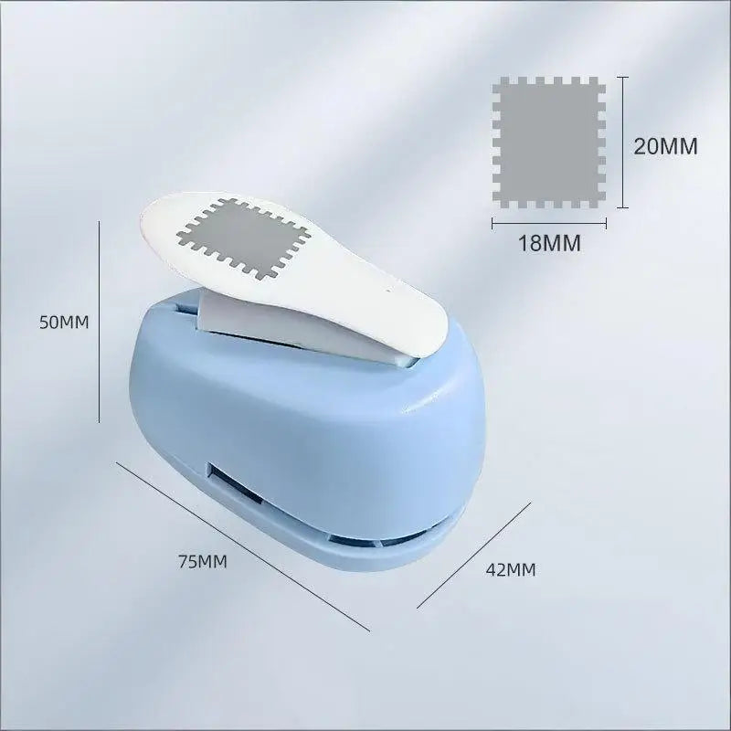 DIY Border Punch Stamp Craft Puncher & Embossing Tool Craft Punch Tool QXL Blue