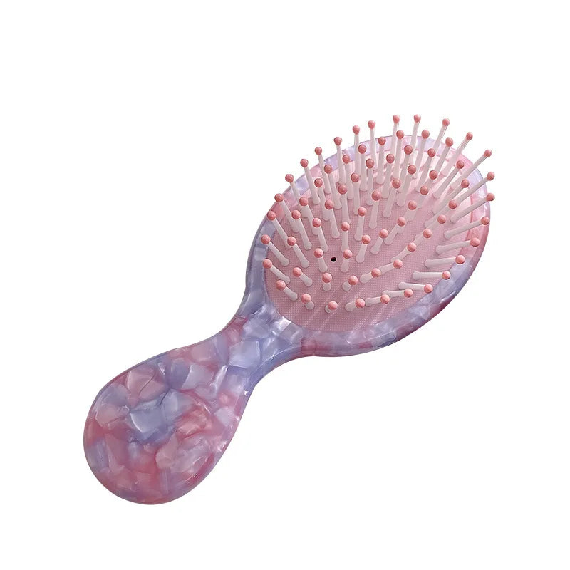 French Retro Acetate Airbag Massage Hair Comb | Portable Airbag Massage Comb QXL