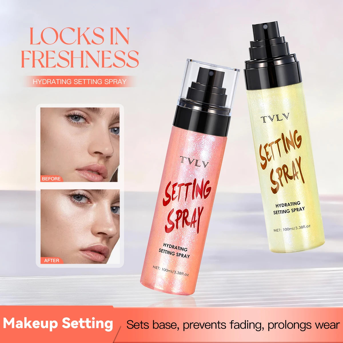 Hydrating Makeup Setting Spray | Oil Control & Long-Lasting Makeup Setting Spray QXL