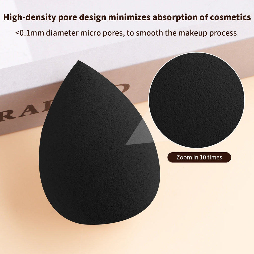 Ronshadow Triangle Foundation Brush & Sponge Set – 3 Pc Foundation Brush Set QXL