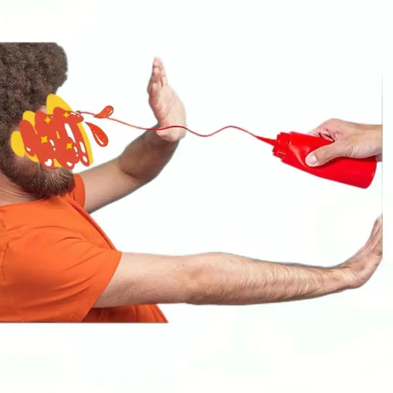 Fake Ketchup Squirt Prank Toy | Magic Trick Gag Prop Prank Gag Toy QXL