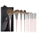 9-Piece Makeup Brush Set | Foundation, Contour & Eye Brushes Makeup Brush Set QXL E