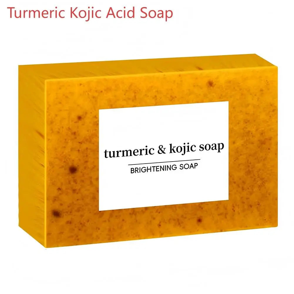 Lanolin Kojic Acid Brightening Soap with Turmeric – 120g Brightening Cleansing Soap QXL B