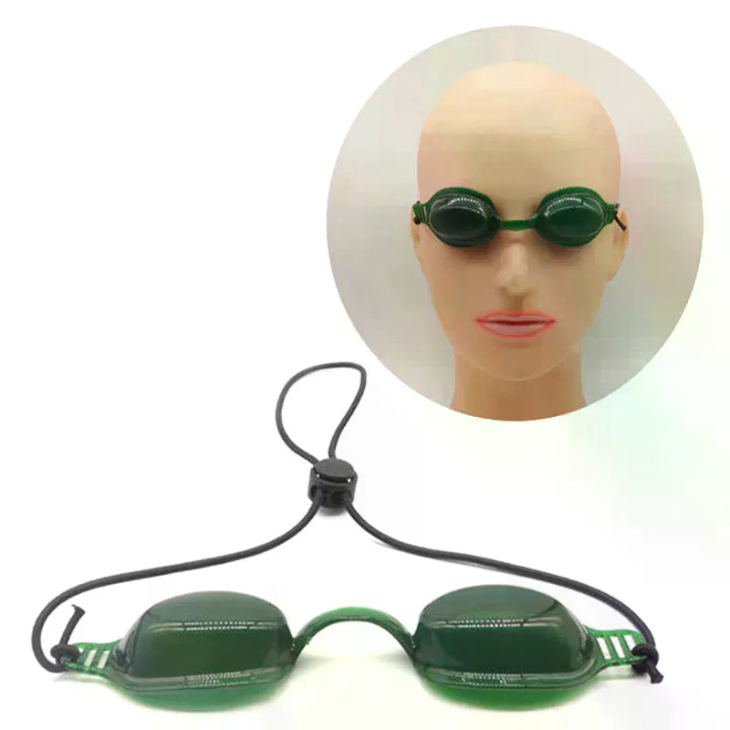 IPL Laser Eye Protection Mask | Light-Blocking Beauty Goggle Laser Eye Goggle QXL