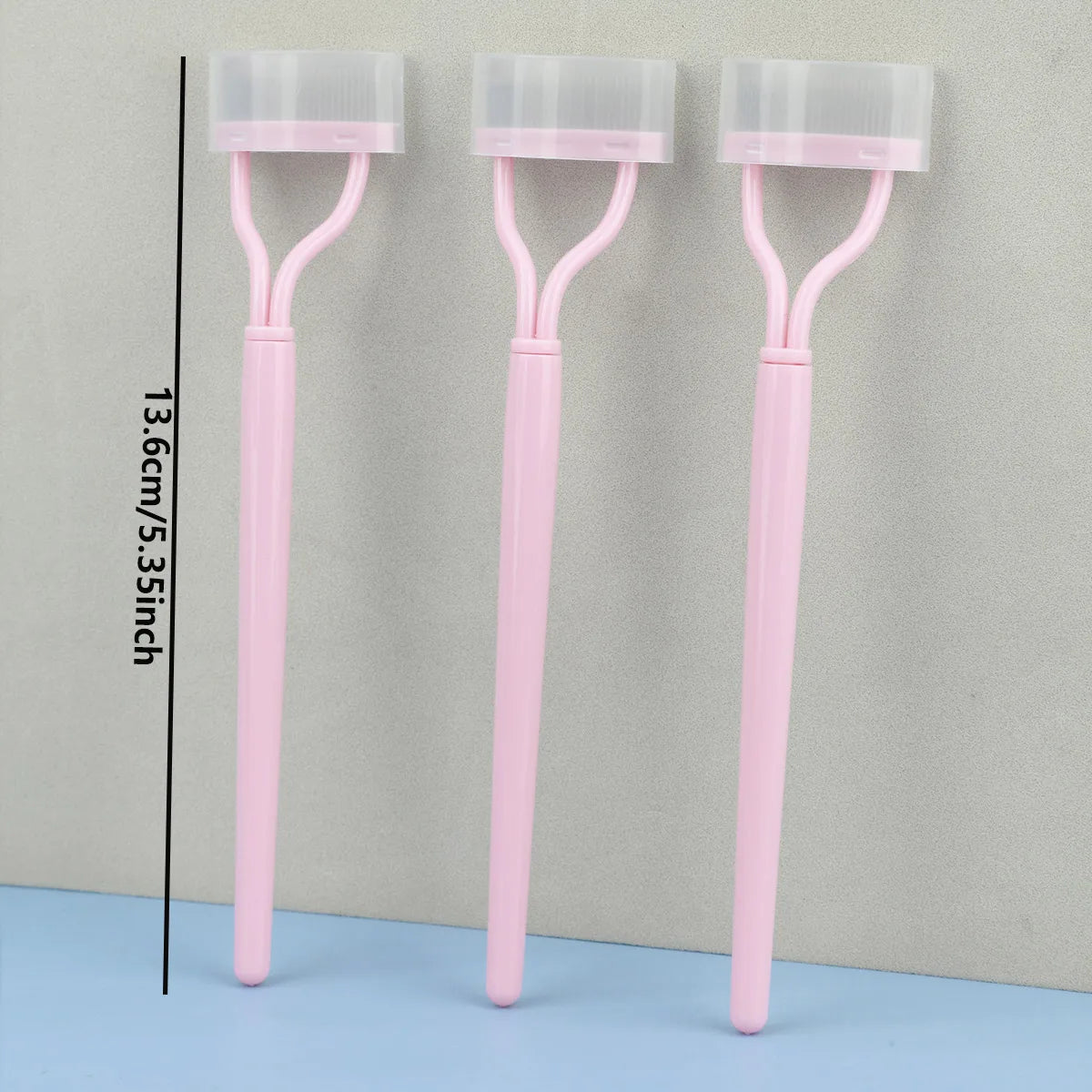 Stainless Steel Eyelash Comb & Lash Separator Brush Set Eyelash Comb Set QXL