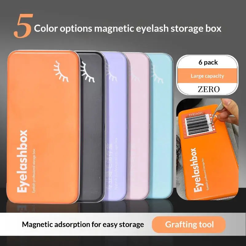 Magnetic Eyelash Extension Storage Box & Organizer Rack Lash Extension Organizer QXL