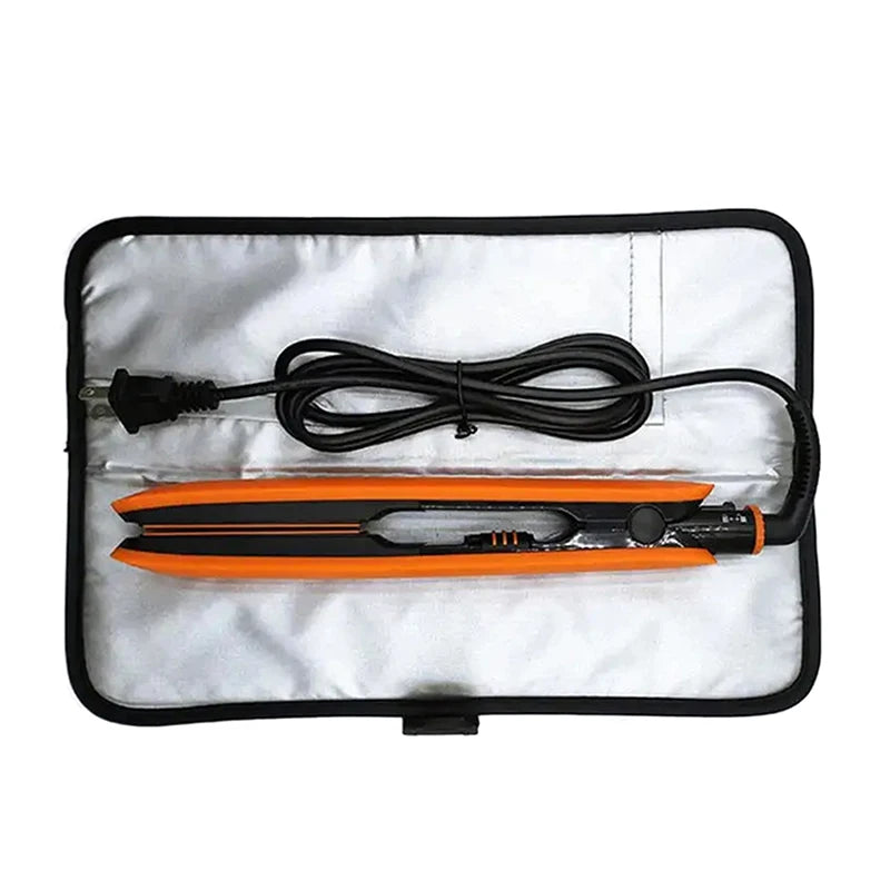 Heat-Resistant Hair Straightener & Curler Travel Storage Bag Hair Tool Storage Bag QXL