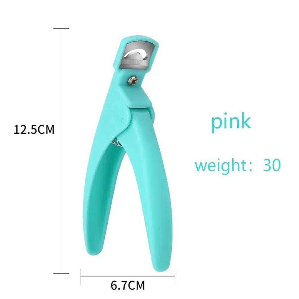Guillotine False Nail Tip Cutter | U-Shape Clipper Tool False Nail Tip Cutter QXL
