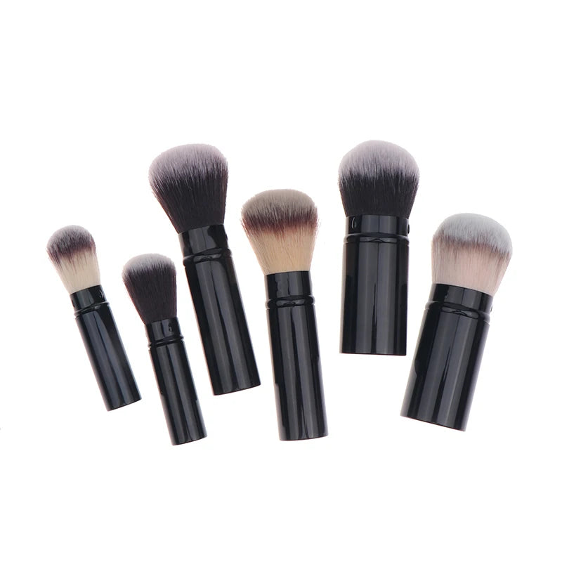 Retractable Kabuki Brush | Powder, Blush & Foundation Retractable Makeup Brush QXL