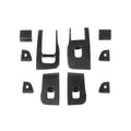 10-Pc Carbon Fiber Interior Trim Kit | Tesla Model 3 & Model Y Interior Trim Kit QXL Carbon Fiber