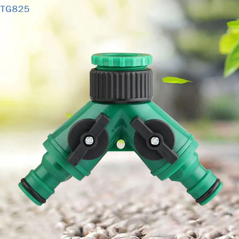 2-Way Garden Hose Y Splitter Valve | 3/4" Female Thread Garden Hose Splitter QXL
