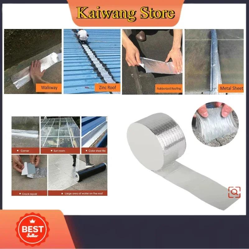 Butyl Adhesive Sealing Tape – Waterproof Roof & Pipe Repair Butyl Sealing Tape QXL