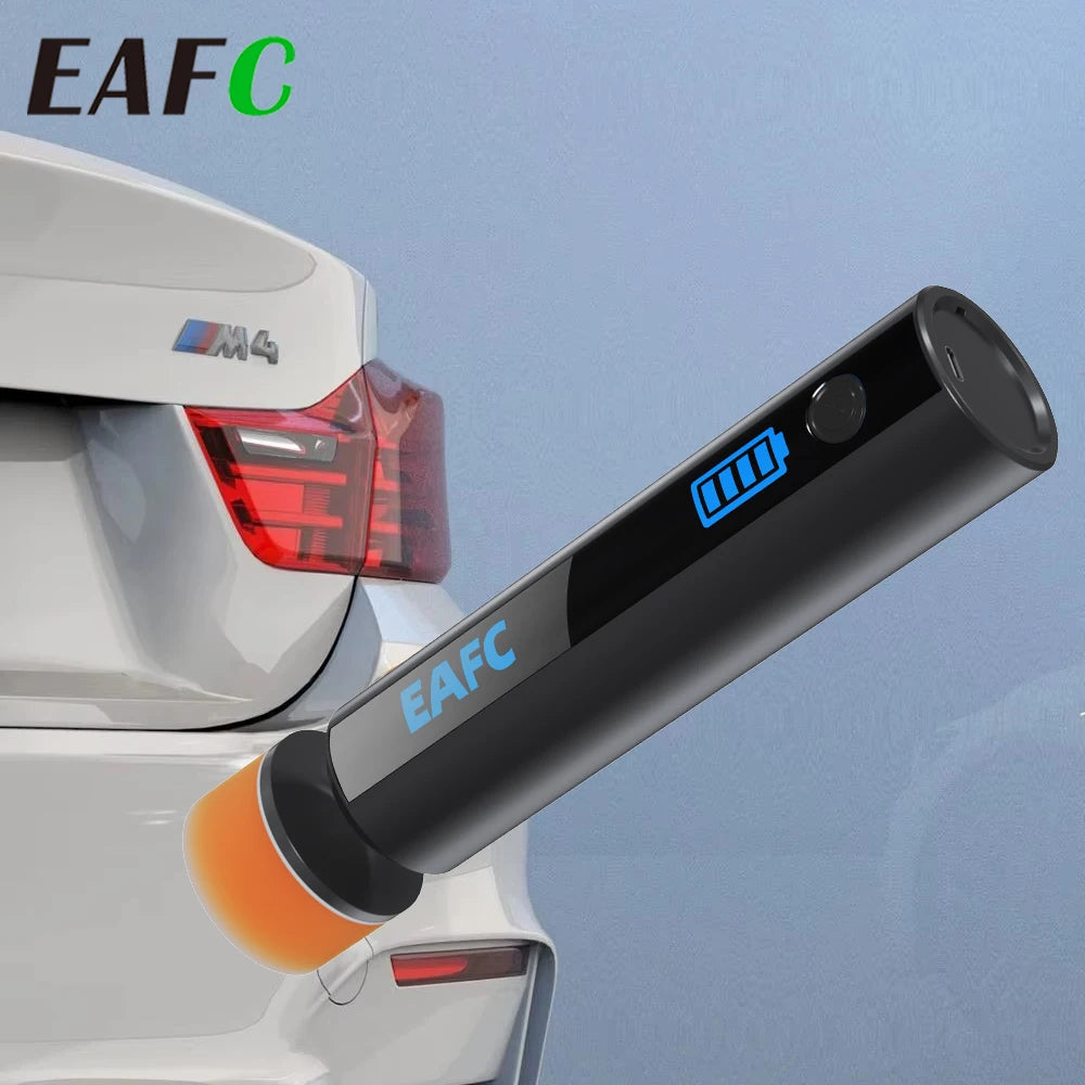 EAFC Wireless Car Polisher & Waxing Machine | 2-Inch Detail Wireless Car Polisher QXL