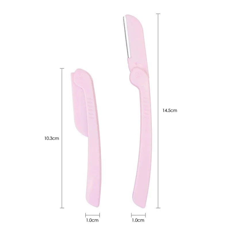 Folding Eyebrow Trimmer Stainless Steel Blade – 1/3/5 Pack Eyebrow Trimmer QXL
