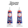 2-Pack Shoe Glue 60ml | Strong Bond for Sneakers & Leather Shoe Repair Adhesive QXL 2pcs