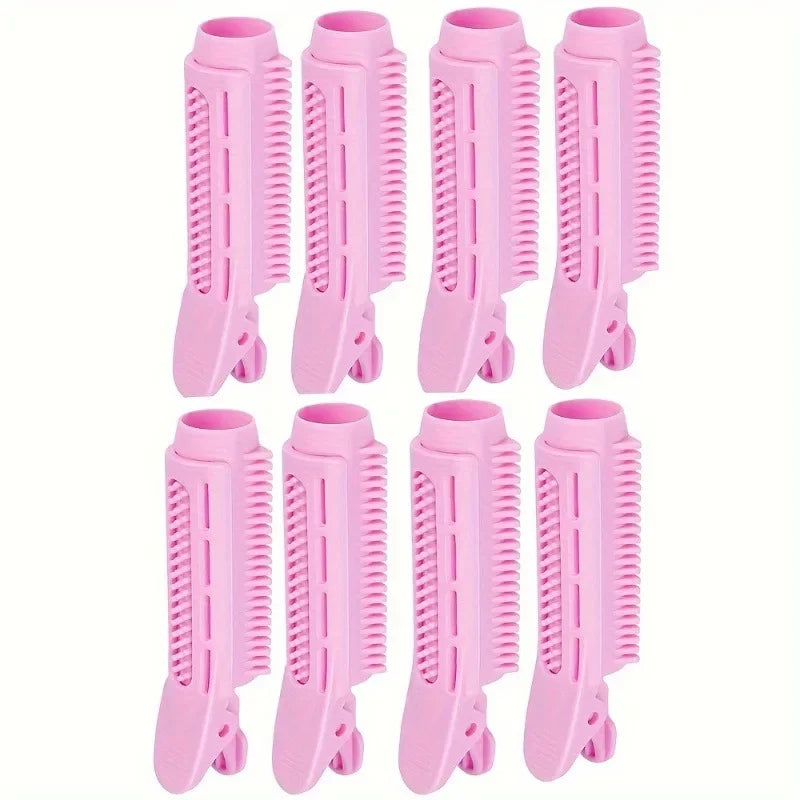 2-Pack Fluffy Hair Clip Curlers for Bangs & Crown Volume Hair Clip Curler QXL