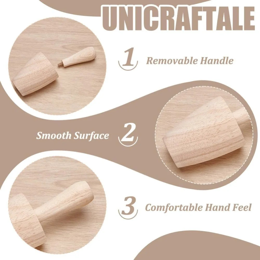 Wooden Cup Pottery Shaper Tool | DIY Ceramics Mug Forming Pottery Shaping Tool QXL