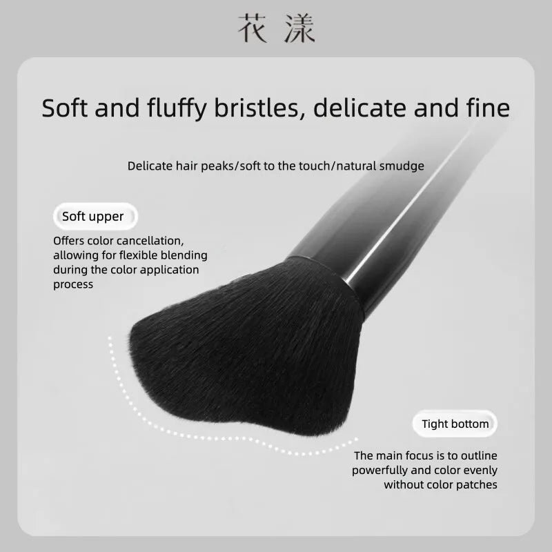 Angled Contour Brush | Face Sculpting & Shadow Makeup Brush Contour Makeup Brush QXL