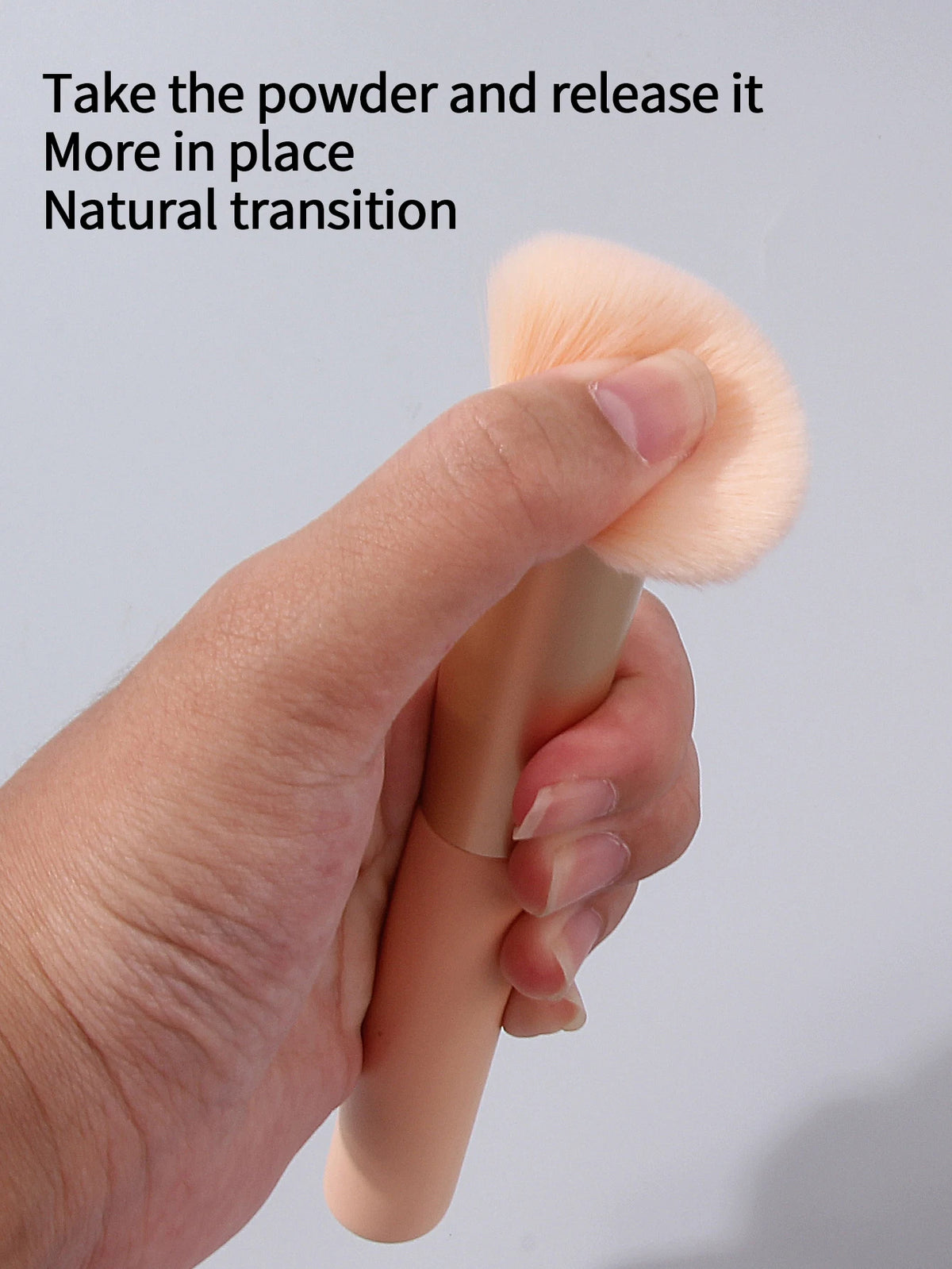 KOSSHOW Sloped Foundation Brush – Streak-Free Full Coverage Foundation Brush QXL