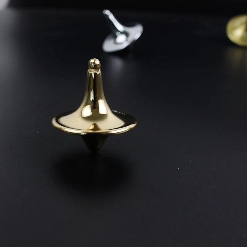 Metal Fingertip Gyro Spinner | Quiet EDC Desk Toy Fidget Gyro Spinner QXL