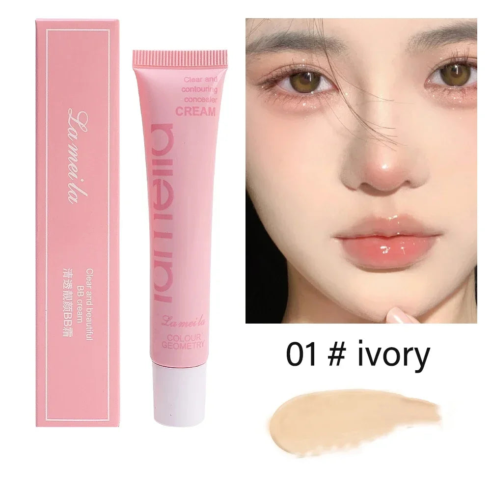 Waterproof BB Cream Foundation | Brightening & Oil Control BB Cream Foundation QXL 01 ivory