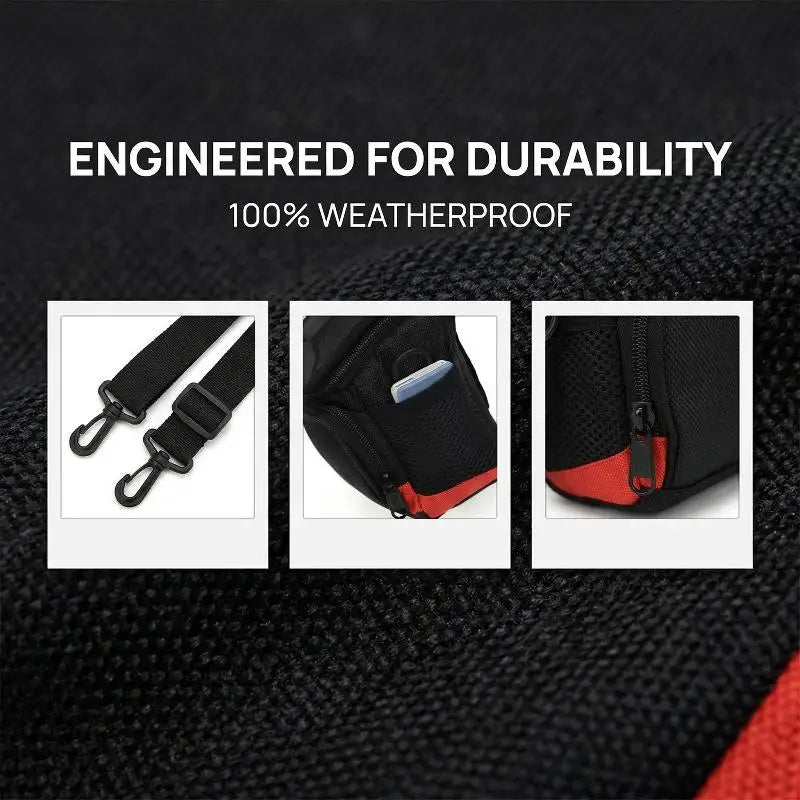 Waterproof Nylon DSLR Camera Shoulder Bag | Black Travel Bag Camera Shoulder Bag QXL