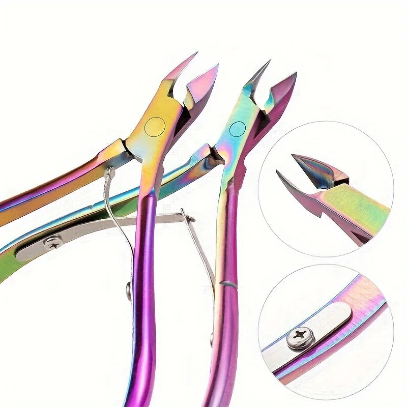 FUMOSIK Cuticle Nippers – Stainless Steel Manicure Tool Cuticle Nipper QXL